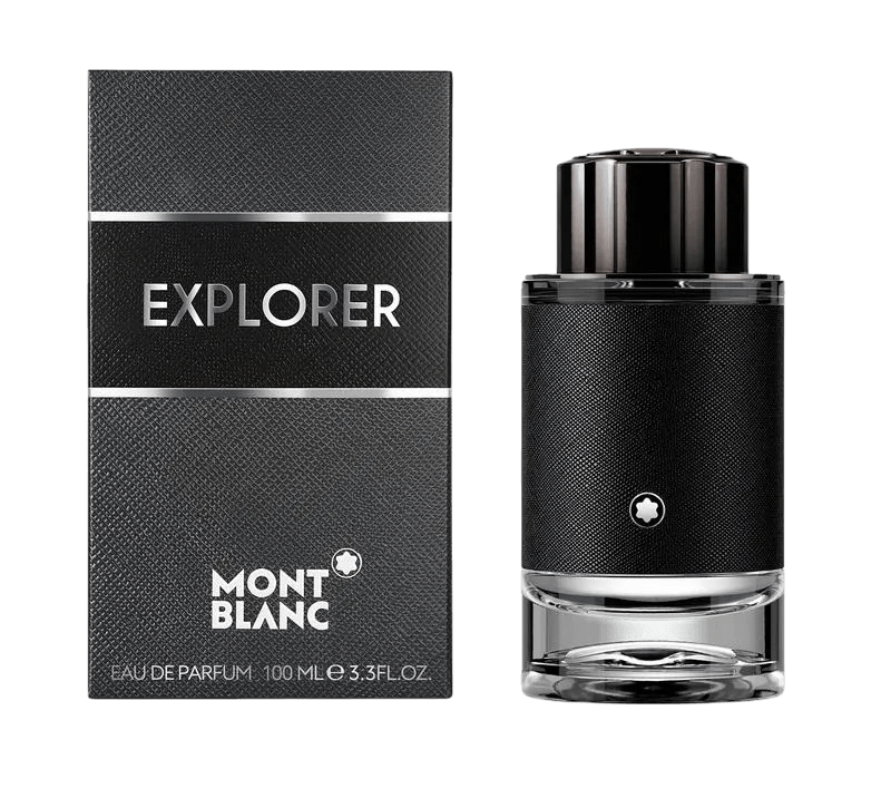 Modern black textured perfume bottle with premium masculine design view 2